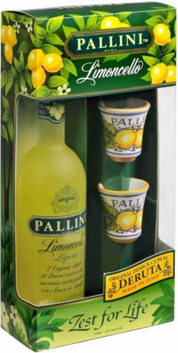 Ликер Pallini Sambuca 313 в подарочной коробке 0.7 л